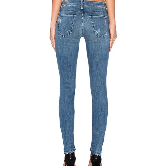 MOTHER Denim The Looker Graffiti Girl jeans sz 24 pristine - Picture 5 of 16